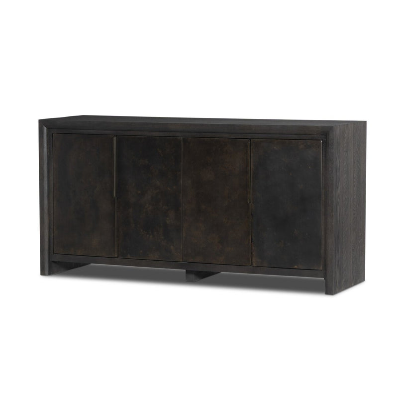 Arlington 4 Door Sideboard - Espresso Oak Veneer