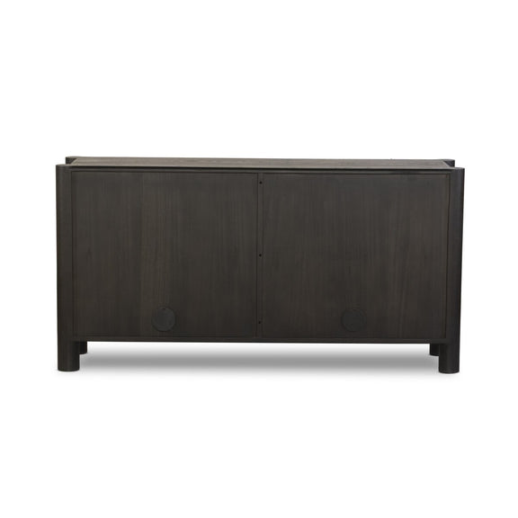 Ezri 4 Door Sideboard - Black Oak