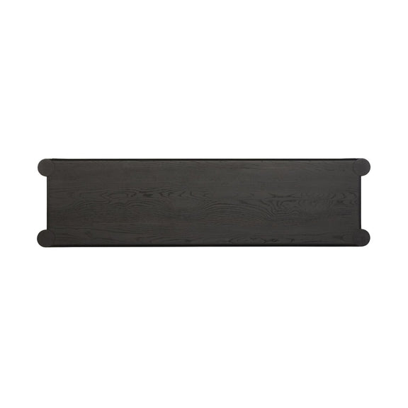 Ezri 4 Door Sideboard - Black Oak