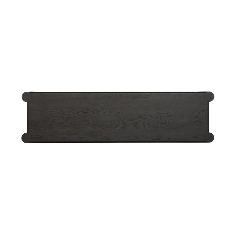 Ezri 4 Door Sideboard - Black Oak