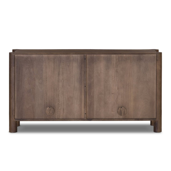 Ezri 4 Door Sideboard - Cocoa Oak