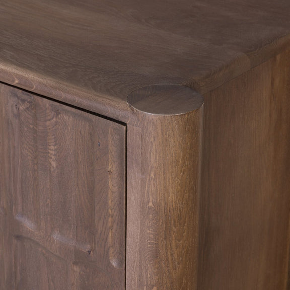 Ezri 4 Door Sideboard - Cocoa Oak