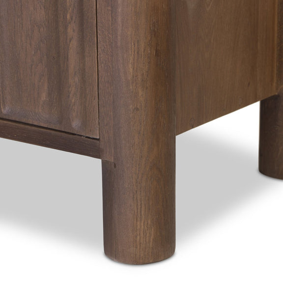 Ezri 4 Door Sideboard - Cocoa Oak
