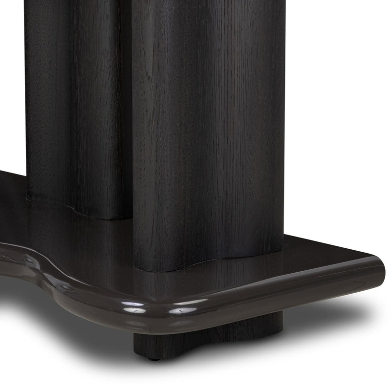Salton Bookshelf - Worn Black Oak