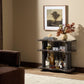 Salton Bookshelf - Worn Black Oak