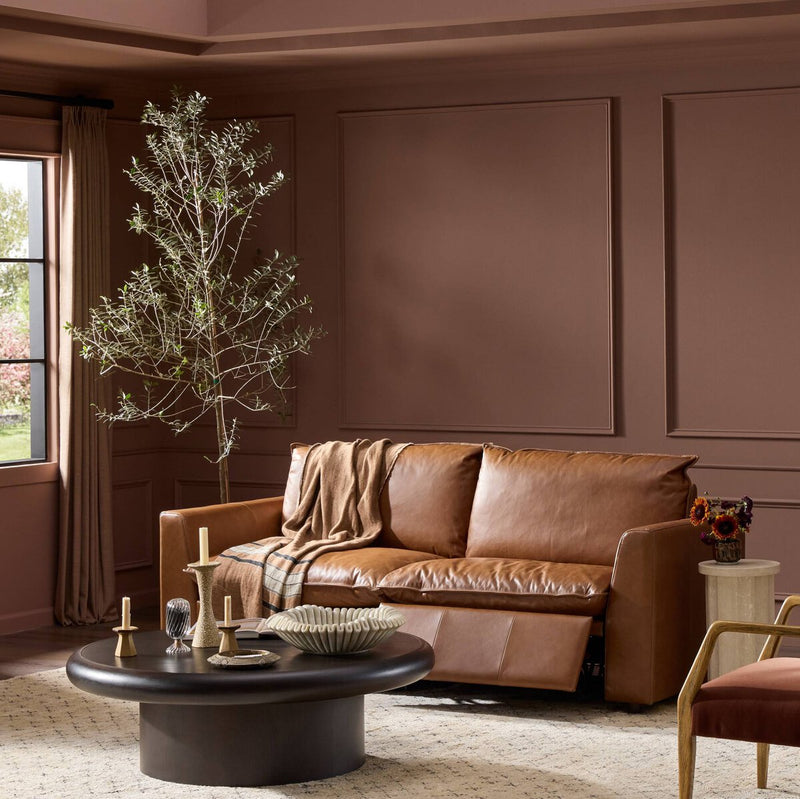 Kosa Power Recliner 2Pc Sectional - Sonoma Chestnut