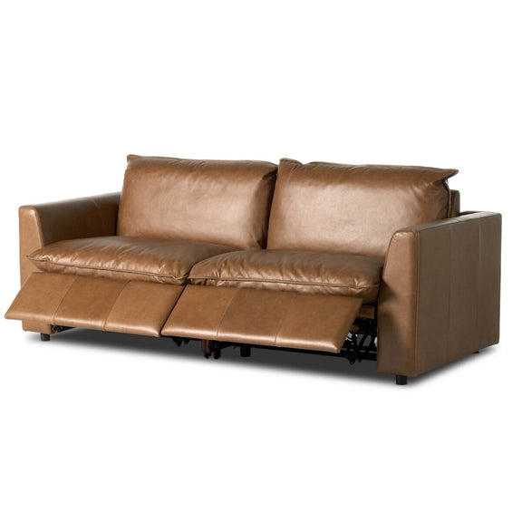 Kosa Power Recliner 2Pc Sectional - Sonoma Chestnut