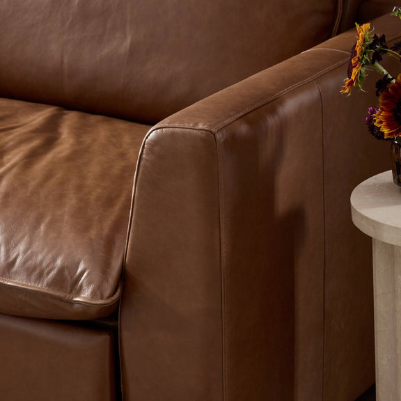 Kosa Power Recliner 3-Piece Sectional - Sonoma Chestnut