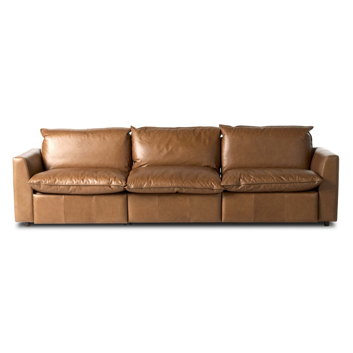 Kosa Power Recliner 3-Piece Sectional - Sonoma Chestnut