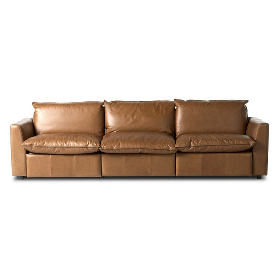 Kosa Power Recliner 3-Piece Sectional - Sonoma Chestnut