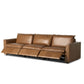 Kosa Power Recliner 3-Piece Sectional - Sonoma Chestnut