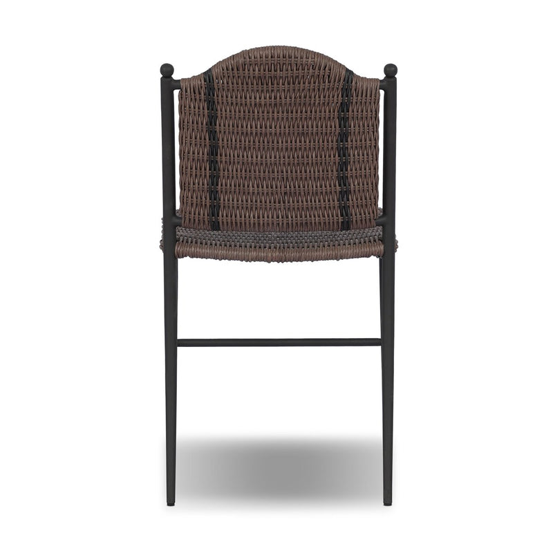 Abel Outdoor Dining Chair - Tanned Weave
