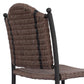 Abel Outdoor Dining Chair - Tanned Weave