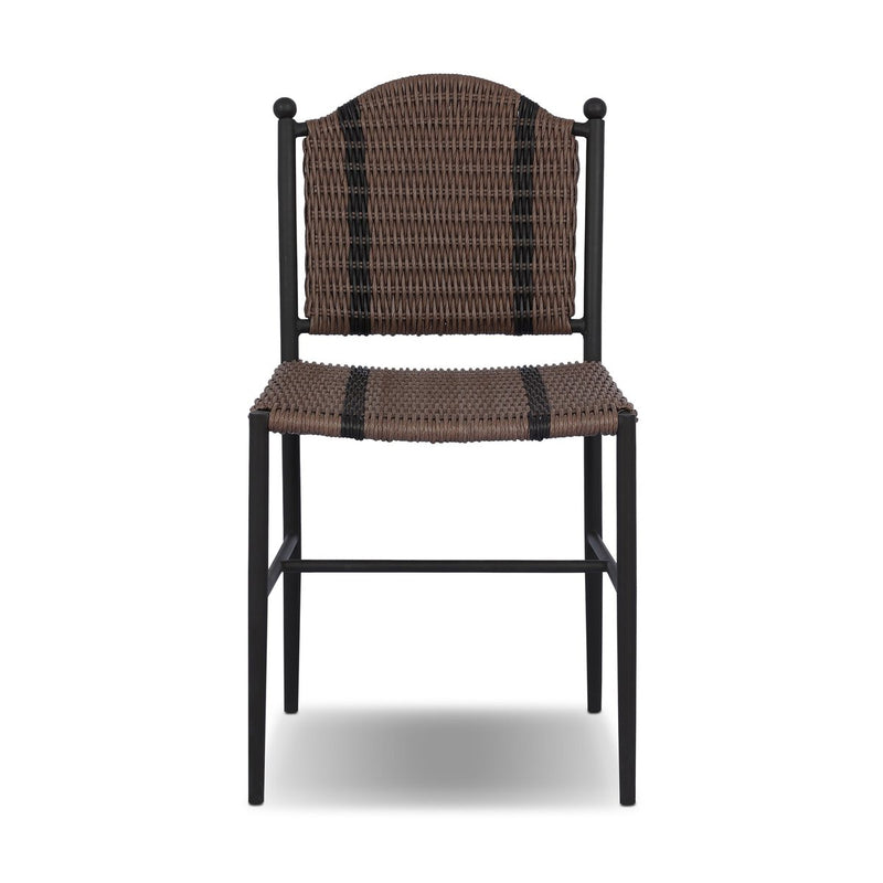 Abel Outdoor Dining Chair - Tanned Weave
