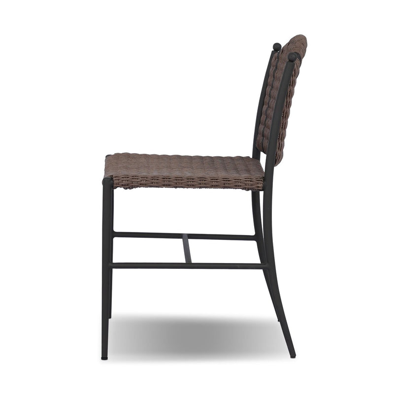 Abel Outdoor Dining Chair - Tanned Weave