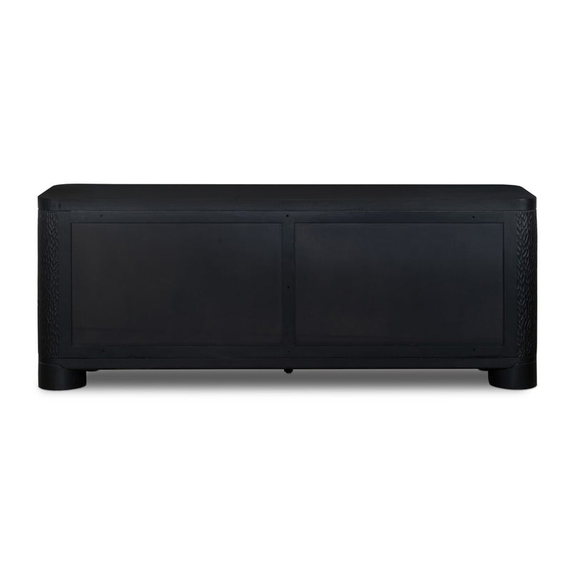 Shevall Sideboard - Black Wash