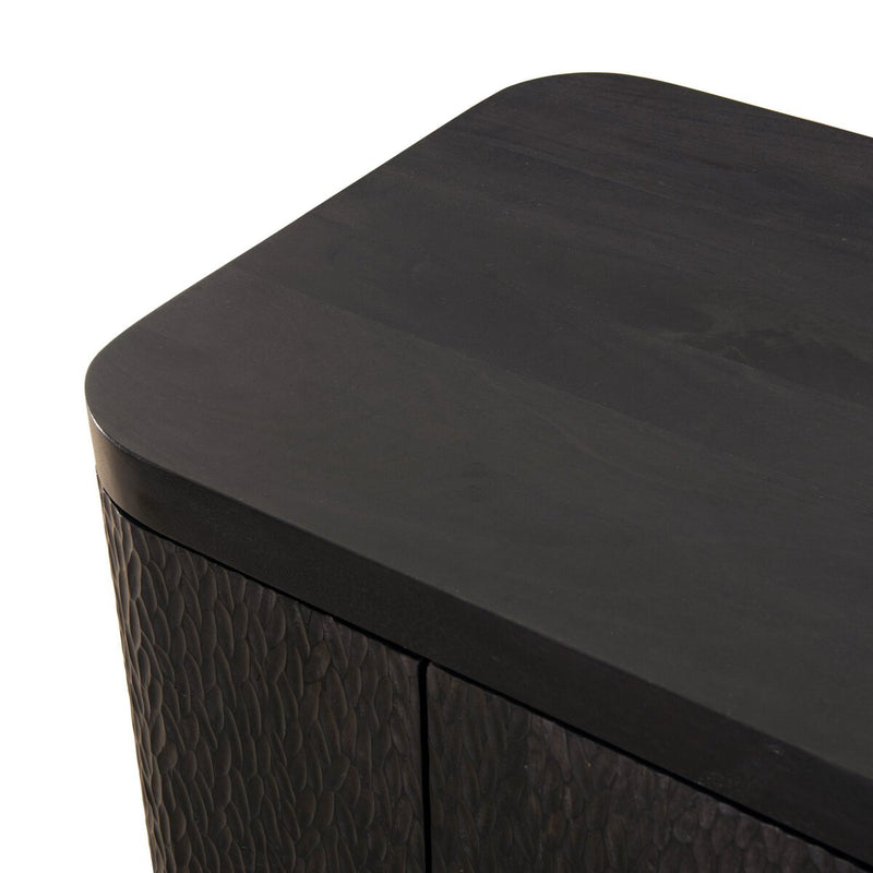 Shevall Sideboard - Black Wash