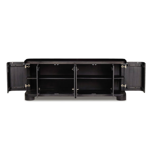 Shevall Sideboard - Black Wash