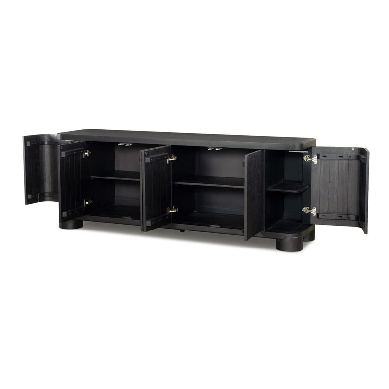Shevall Sideboard - Black Wash