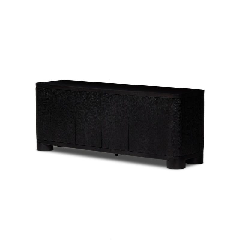 Shevall Sideboard - Black Wash