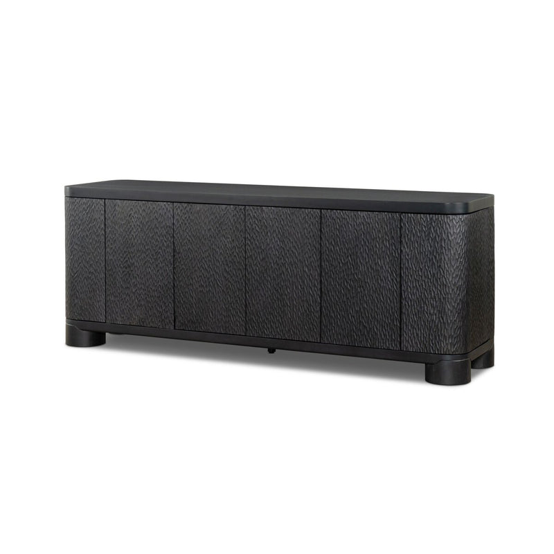Shevall Sideboard - Black Wash