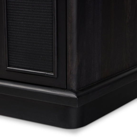 Arnaud Sideboard - Black Paper Cane
