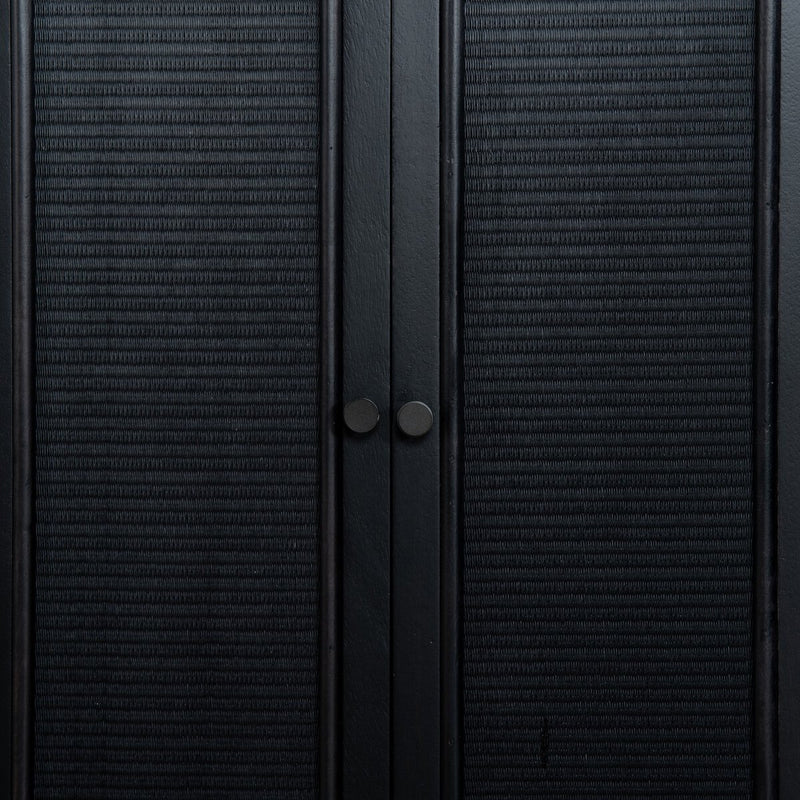 Arnaud Sideboard - Black Paper Cane