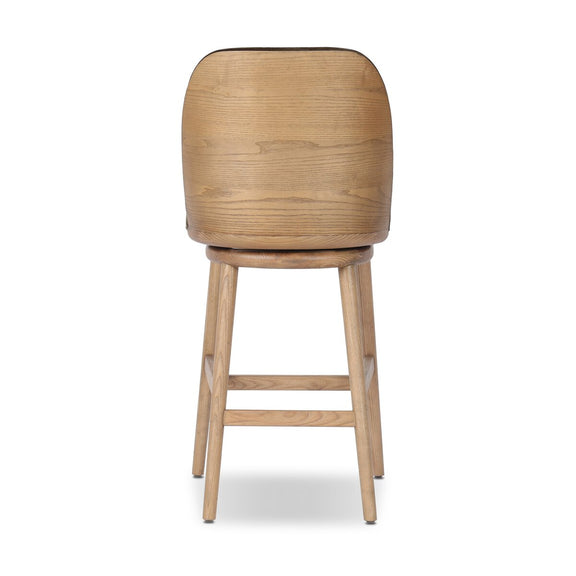 Camden Swivel Bar + Counter Stool - Surrey Mink