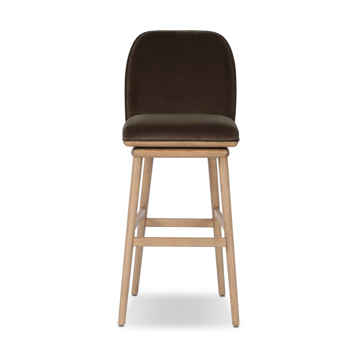 Camden Swivel Bar + Counter Stool - Surrey Mink