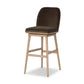 Camden Swivel Bar + Counter Stool - Surrey Mink