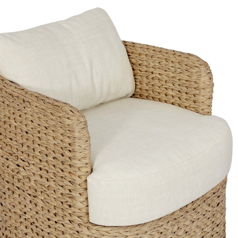 Caney Outdoor Dining Chair - Vergo Cream