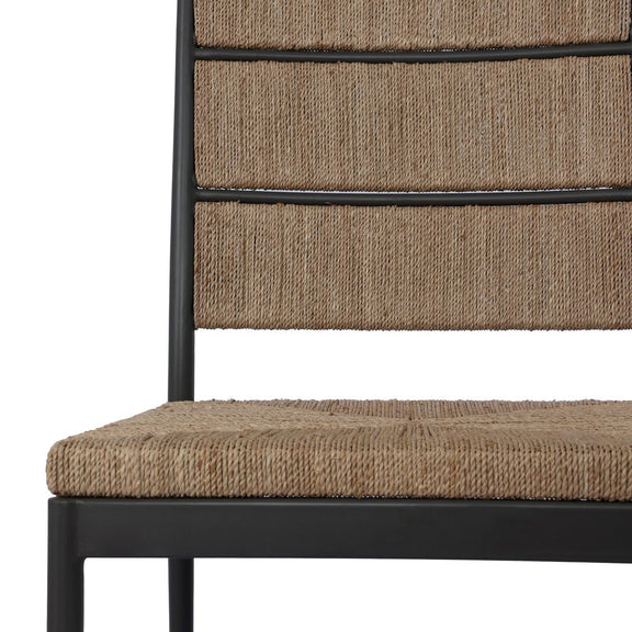 Beryl Dining Chair - Dark Gunmetal