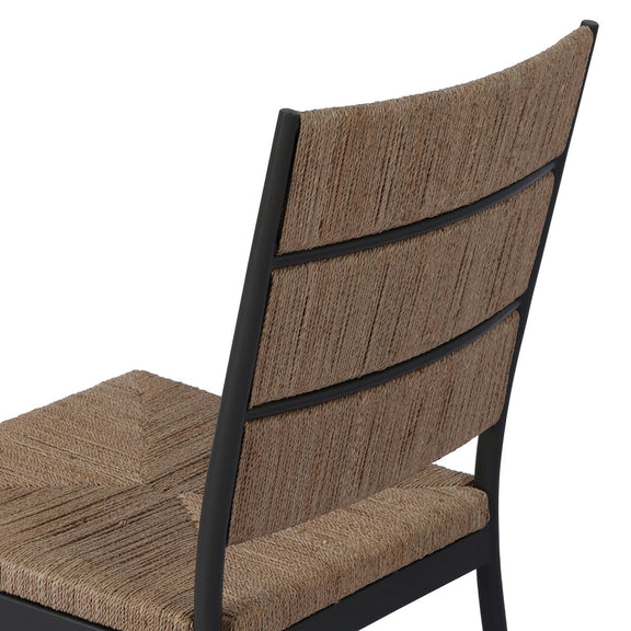 Beryl Dining Chair - Dark Gunmetal