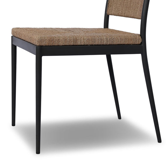 Beryl Dining Chair - Dark Gunmetal