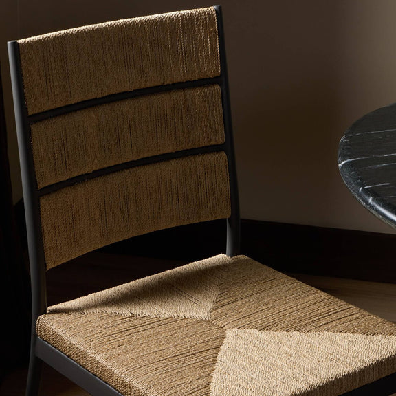 Beryl Dining Chair - Dark Gunmetal