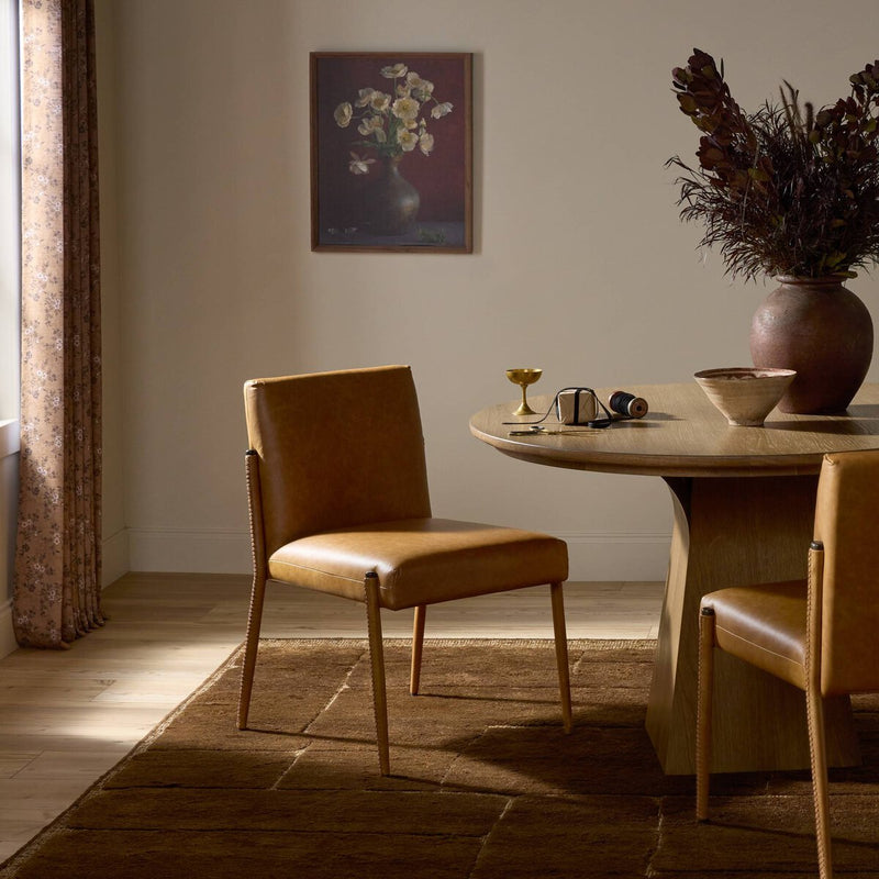 Quill Dining Chair - Chaps Saddle