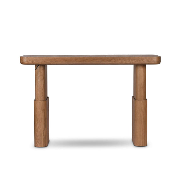 Ainsley Standing Desk - Amber Oak Thin Veneer