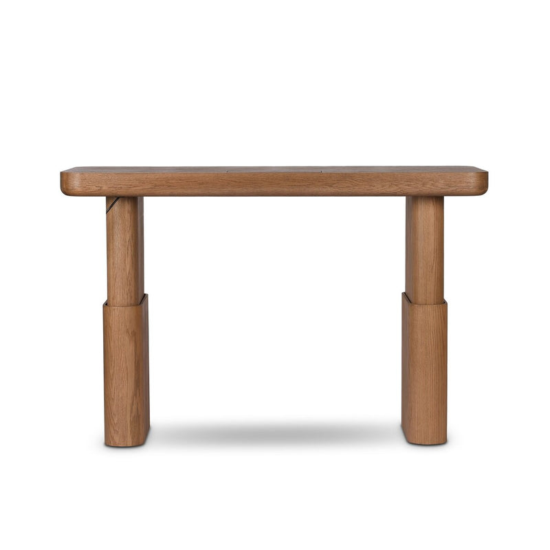 Ainsley Standing Desk - Amber Oak Thin Veneer