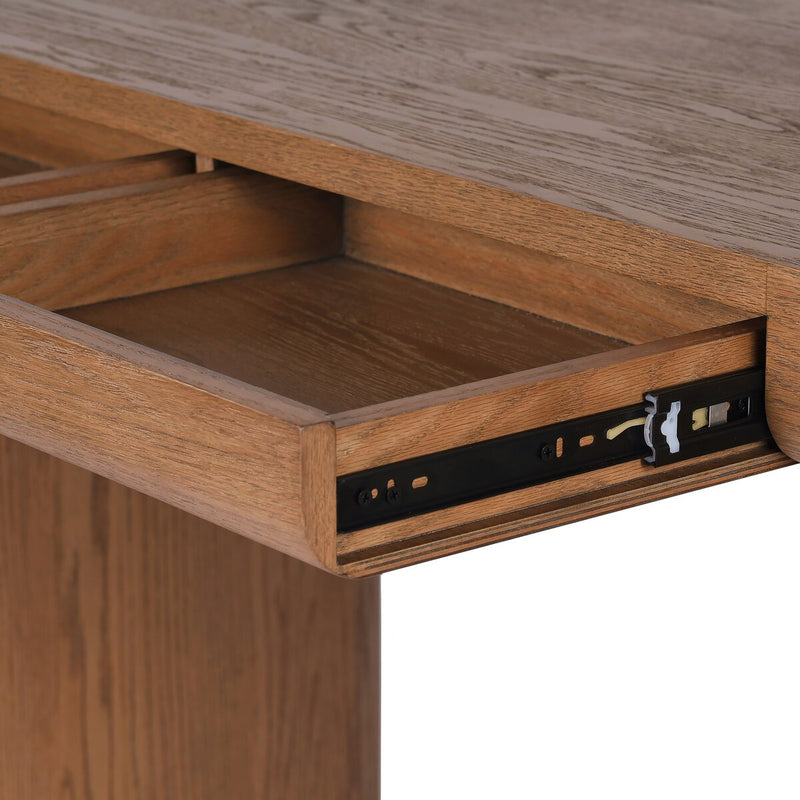 Ainsley Standing Desk - Amber Oak Thin Veneer