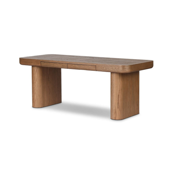 Ainsley Standing Desk - Amber Oak Thin Veneer