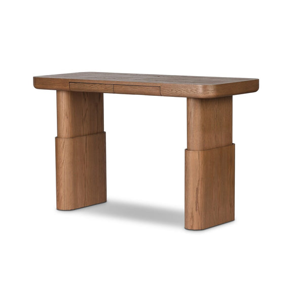 Ainsley Standing Desk - Amber Oak Thin Veneer