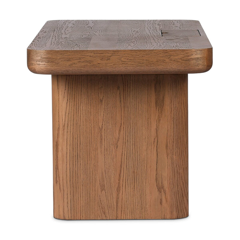 Ainsley Standing Desk - Amber Oak Thin Veneer