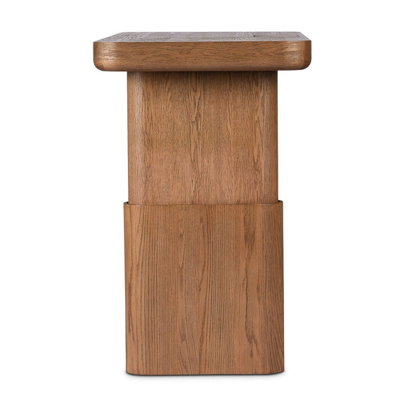Ainsley Standing Desk - Amber Oak Thin Veneer