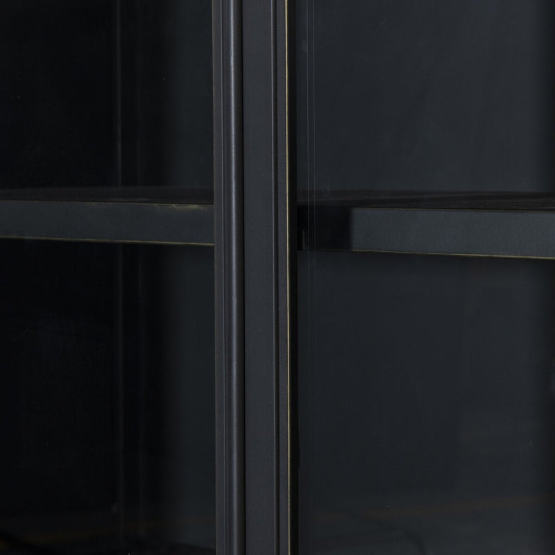 Saxon Cabinet - Brushed Bronze Patina