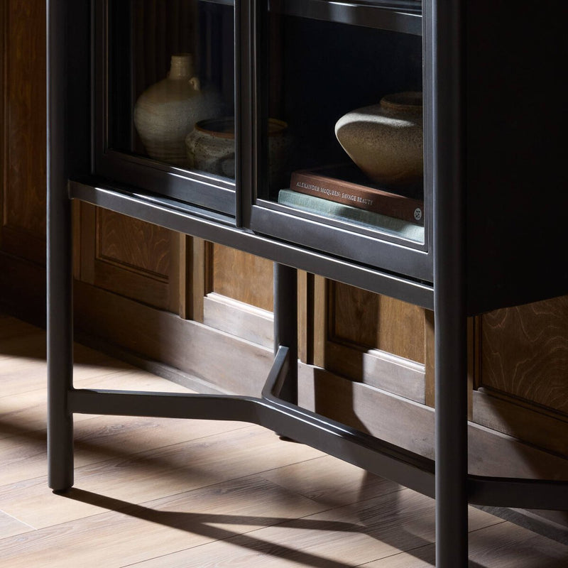 Saxon Cabinet - Brushed Bronze Patina