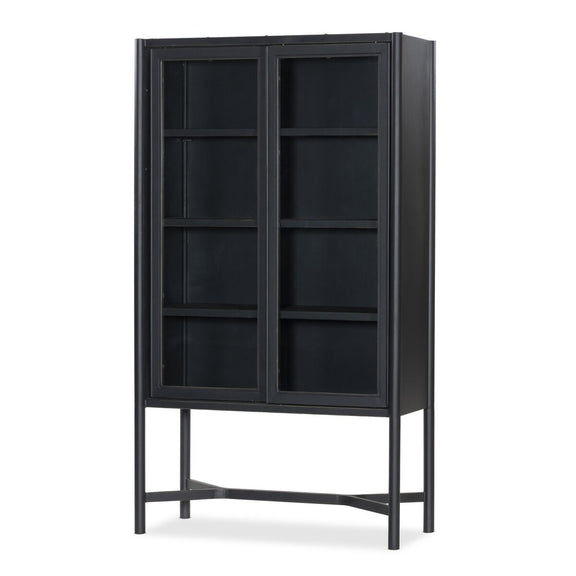 Saxon Cabinet - Brushed Bronze Patina