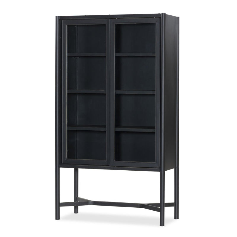 Saxon Cabinet - Brushed Bronze Patina
