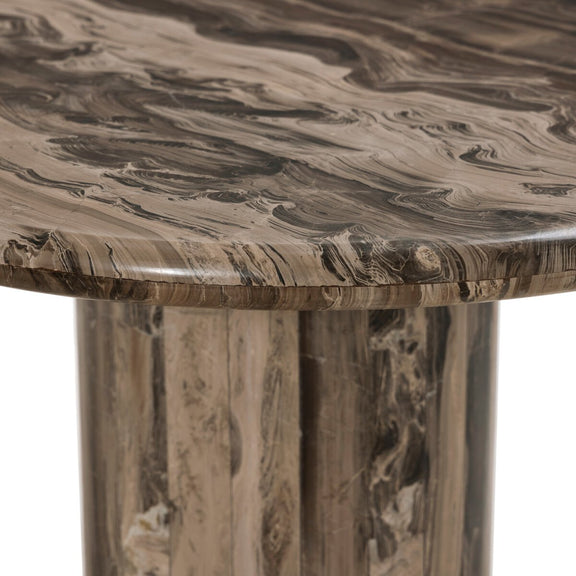 Ponce Desk - Rocky Brown Marble