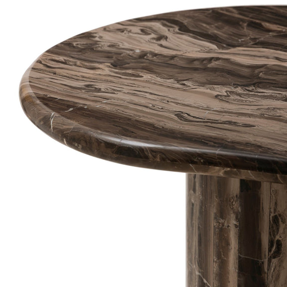 Ponce Desk - Rocky Brown Marble