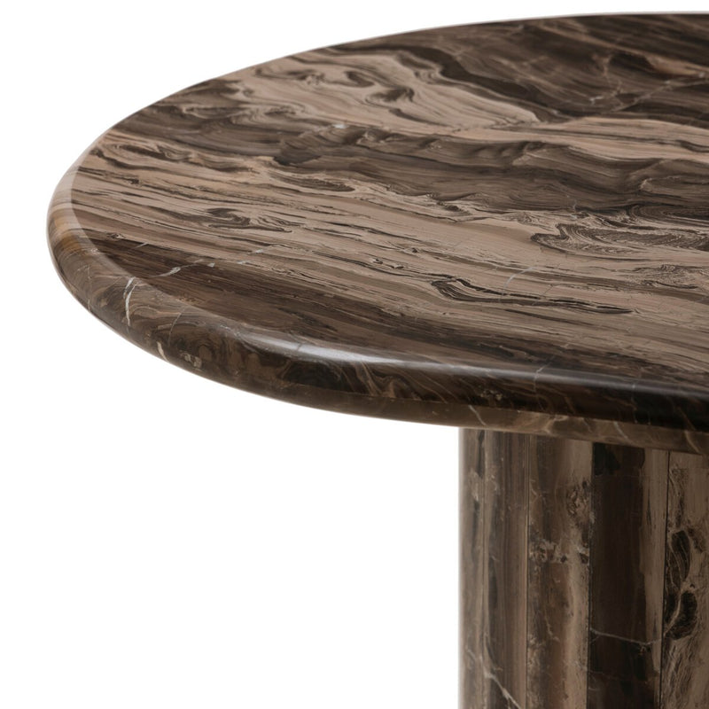 Ponce Desk - Rocky Brown Marble